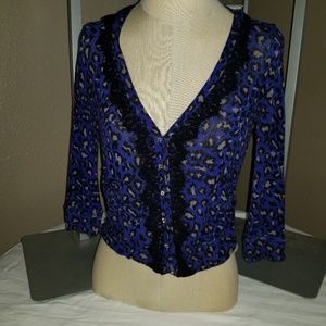 Vintage inspired cropped cardi.